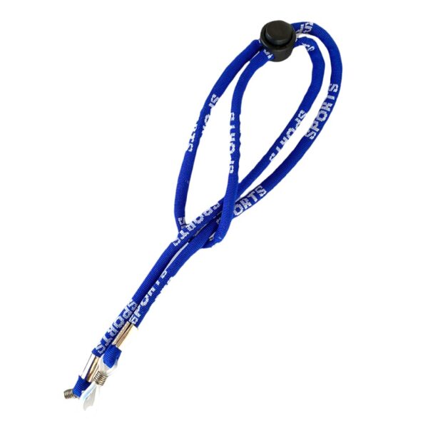 1081 sport brillenkoord - verstelbaar universeel - blauw