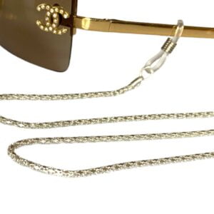 1043-Brillenketting-Gevlochten-Schakel-Zilver 4