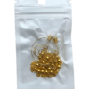 Brilketting - brillenketting - ketting voor bril - goud met bolletjes 5 1037 brillenketting goud bolletjes V2 3