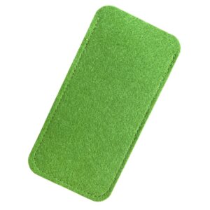 5002 brillenkoker - brillen etui - bril hoes - groen - vilt