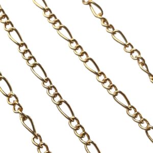 1161 brillenketting brilketting goudkleurig - closeup