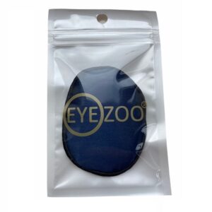 1185 ooglapje zijde - eyepatch - luxe - navy blue