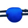 1193 ooglapje Eyeptach blauw lui oog oogoperatie oogpleister amblyopie oogprothese close up V2