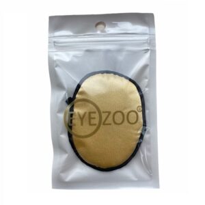 1202 ooglapje zijde - eyepatch - luxe - goud