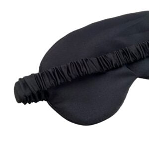1209 slaapmasker zijde zwart - superzacht - back