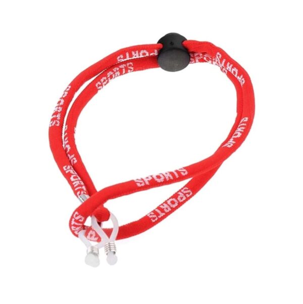 1245 sport brillenkoord - verstelbaar - rood