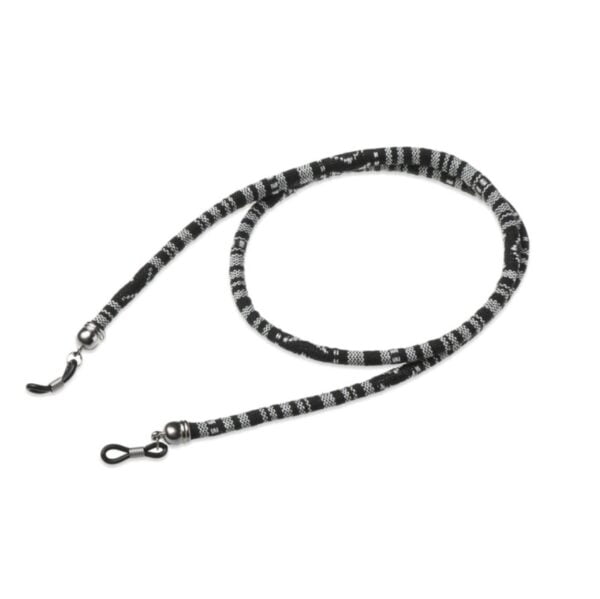 1281 - bohemian brillenkoord - Eyezoo - Softwear - Rond - zwart en witjpg