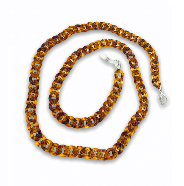 21272 brillenketting XL - Schildpad - XL Chain