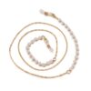 21255 brilketting parels goud