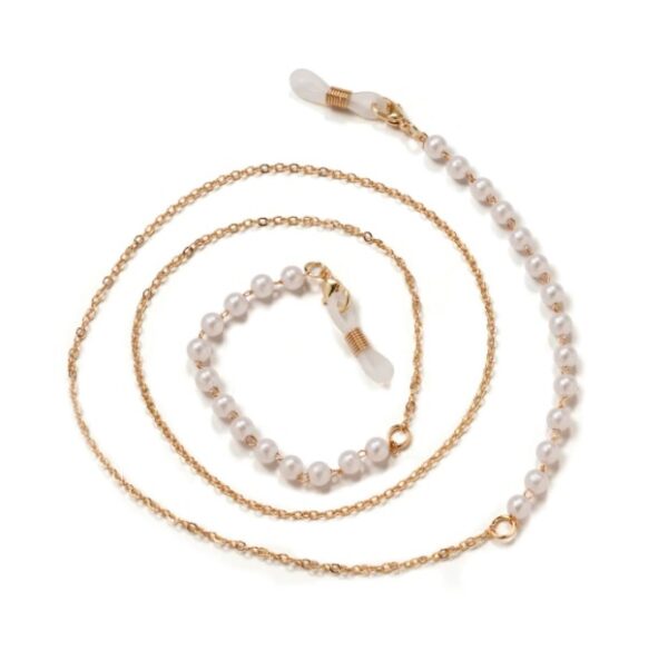 21255 brilketting parels goud