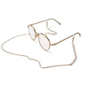 21255 brilketting parels goud in sfeerbeeld