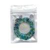 21309 brillenketting kraaltjes blauw groen zwart wit 2