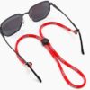 11244 sport brillenkoord verstelbaar rood zwarte lusjes 2