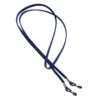 11132 brillenkoord suede - donkerblauw