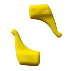31249 oorhaakje - brillenhaakje - anti slip bril - geel 2
