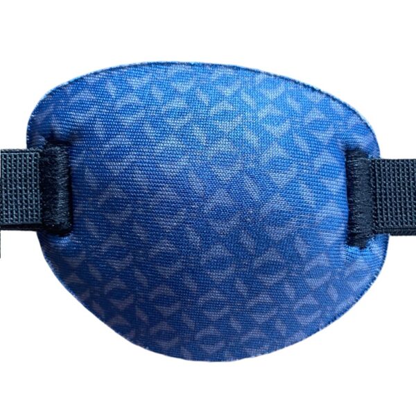 41194 ooglapje kinderen - verstelbaar - blauw motief