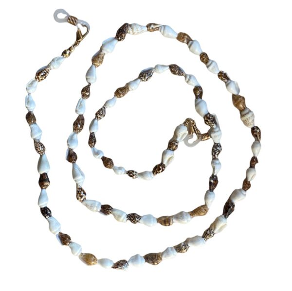 11362 brillenkoord schelp - natural - seashell