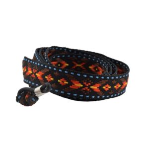 Home 17 11364 brillenkoord inca print - oranje - zwart
