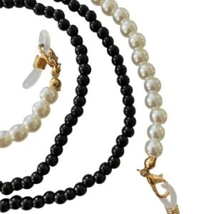 21359 brillenkoord kralen - zwart met parels - verpakt (2)