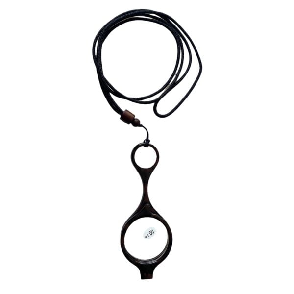 5005 handheld leesbril - vouwbare leesbril - opvouwbaar - loep zwart 1-2