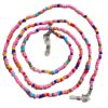 21371 brillenkoord kralen - Roze - Pink Candy