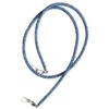 21374 brillenkoord swarovski mesh - blauw - voorkant