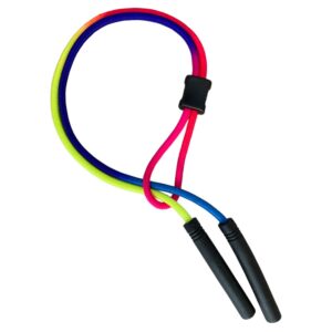 21378 sport brillenkoord - multicolor - verstelbaar - voorkant