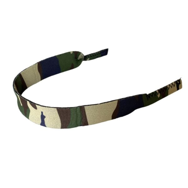 1031 neopreen brillenkoord camouflage - groen - bos camouflage - desert 3