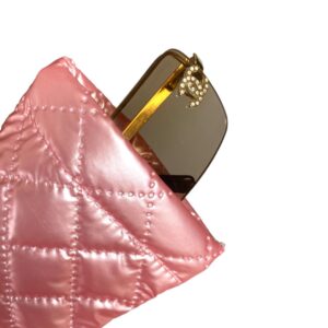 35011 brilhoes brilkoker - roze metallic - duck down - gevoerd 3