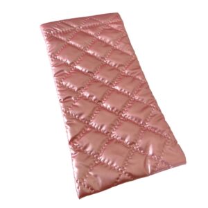 35011 brilhoes brilkoker - roze metallic - duck down - gevoerd